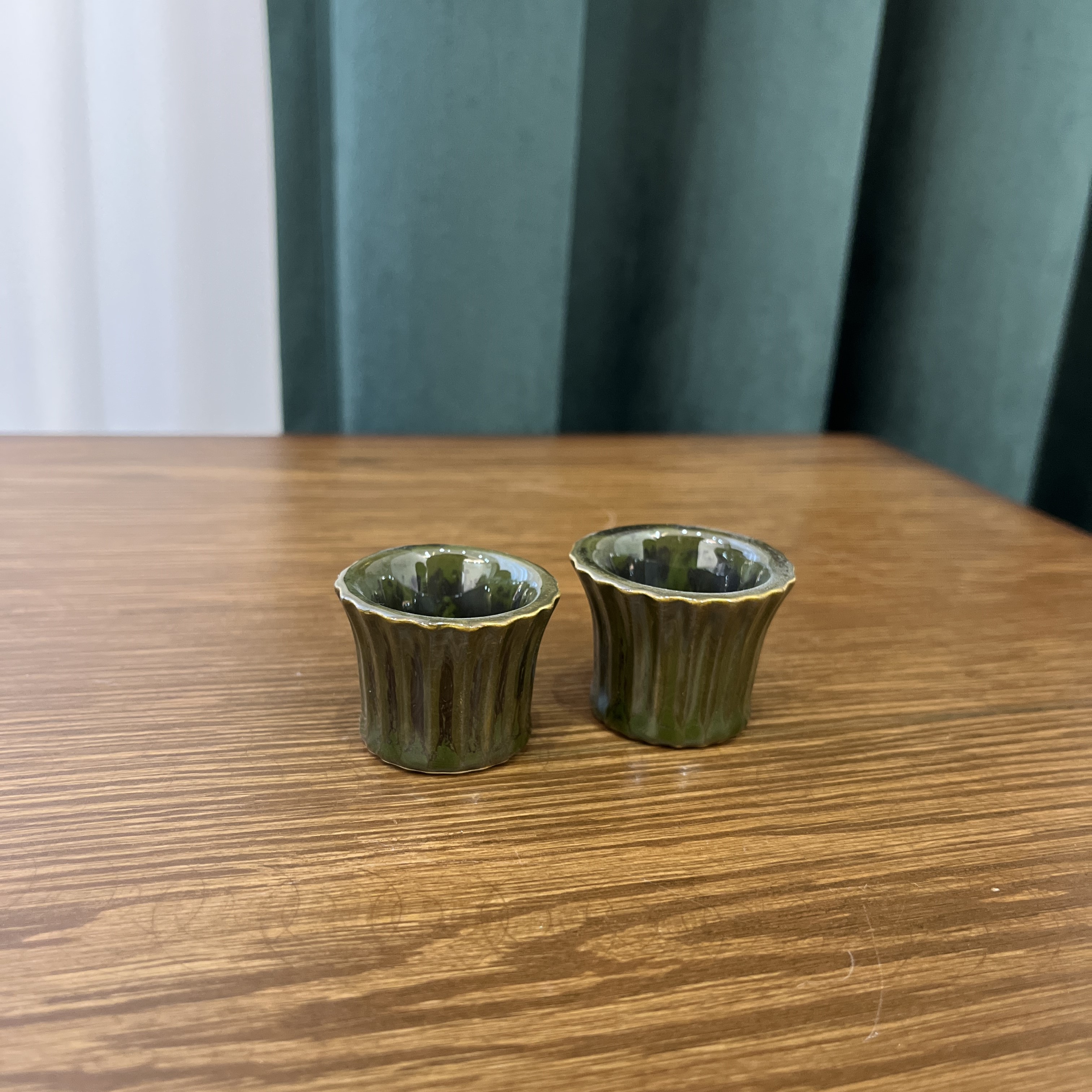 جاشمعی سبز انتیک